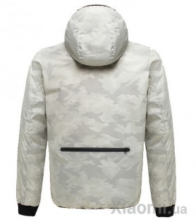 Двусторонняя куртка Xiaomi Uleemark double-sided wear men's down jacket White-Black XXL